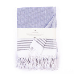 Haber Premium Light Weight 100% Cotton Bath Towel 250 Gsm | Unique Micro Waffle Texture For Active Feel, Quick Absorption & Faster Drying Towel (Heather)