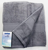 Bombay Dyeing Ultrx 100% Cotton Large Size Premium Bath Towel 650 Gsm - Grey