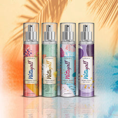 Layer'r Wottagirl French Peony + Mandarin Twist + Tropical Berry + Tuscan Green Body Splash For Women 25ml Each 0.84 Fl.oz. | Combo Of 4