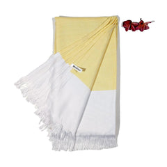 Indihaus 100% Bamboo Bath Towel 300 Gsm | Quick Dry, Fade Resistant, Skin Friendly, Ideal For Home, Gym & Travel (Sunshine Yellow)