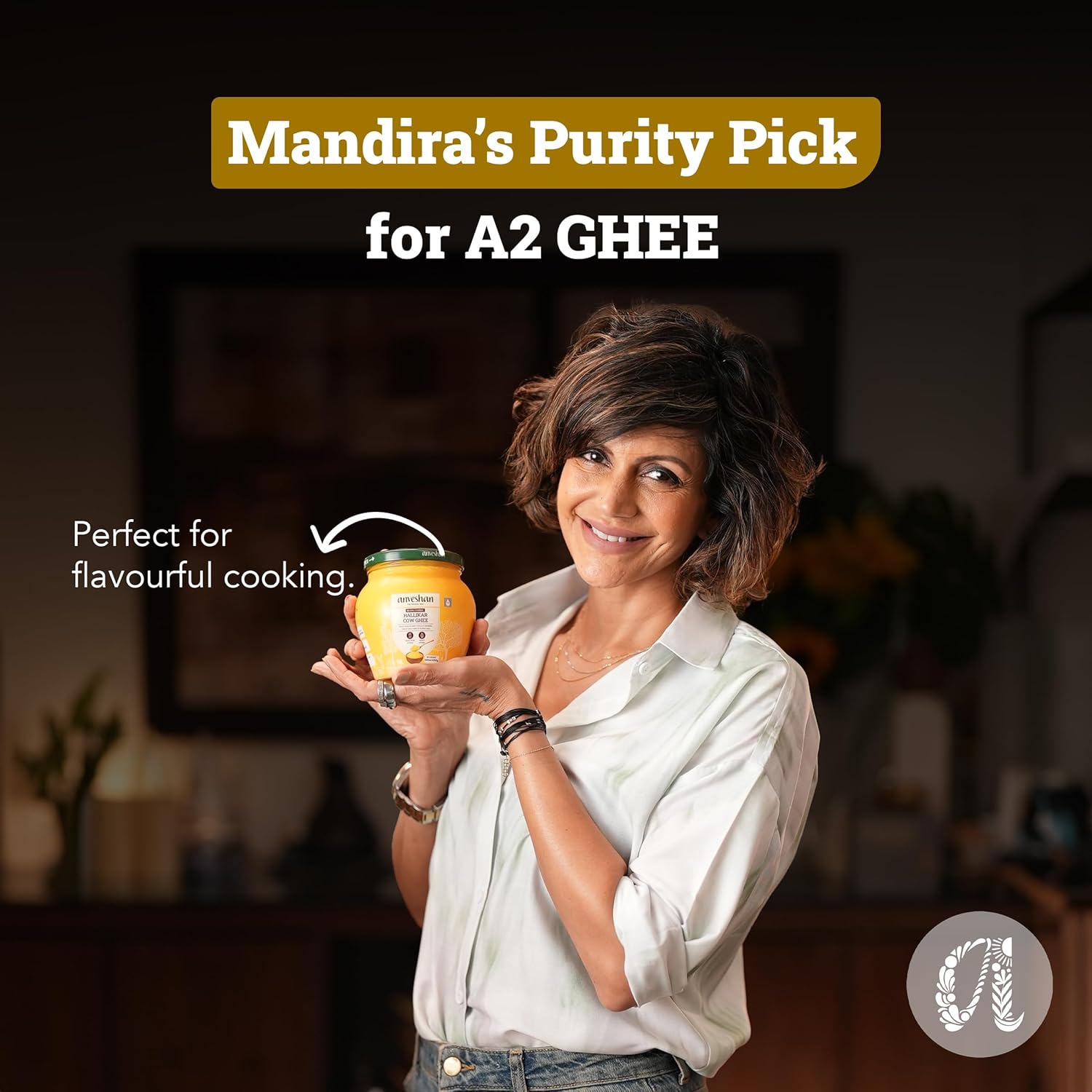 100% Natural Bilona-Churned Cow Desi Ghee By Anveshan | High In Vitamins A, D & Healthy Bilona Method Desi Ghee For Snacks | (5 Litre) 169.0 Ounce | Tin Pack 100% Natural Bilona-Churned Cow Desi Ghee By Anveshan | High In Vitamins A, D & Healthy Bilona Method Desi Ghee For Snacks | (5 Litre) 169.0 Ounce | Tin Pack