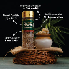 Panjon Swad Meetha Amla Candy Pachak Mouth Freshener 115gm, Bottle