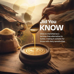 100% Natural Desi Hallikar Cow Ghee By Go Fresho | High In Vitamins A, D & Healthy Desi Ghee Good For Improves Skin Care | (1 Litr) 33.8 Ounce | Jar Pack