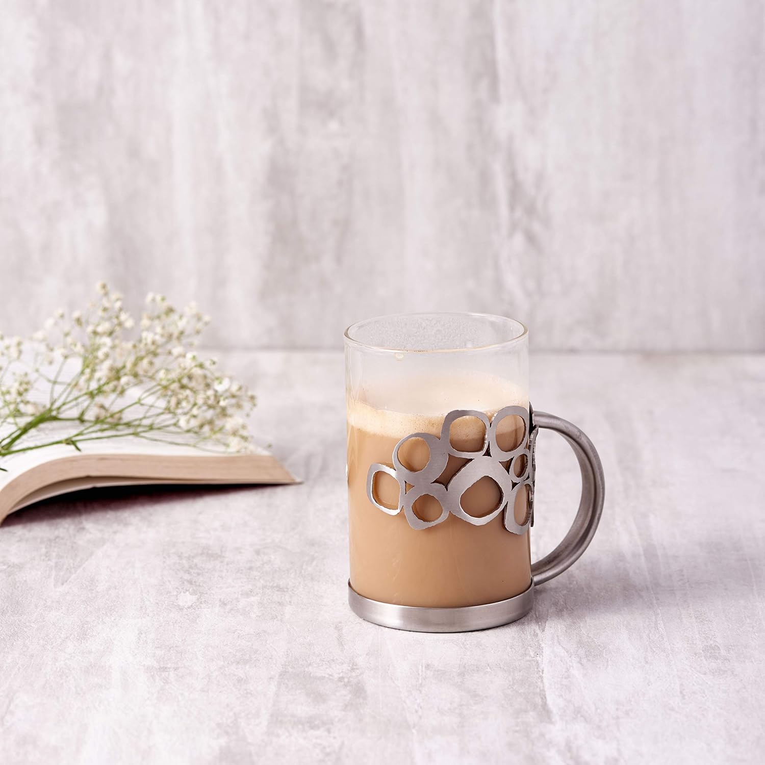 Designer Chrome Stainless Steel Coffee Mug Set Of 2 - Froth Series | Luxury Gift Collection - Mugs Gifts For Family, Latte, Chocolate & Beverage, Mocha, Tea & Water | Serve Ware & Tableware Designer Chrome Stainless Steel Coffee Mug Set Of 2 - Froth Series | Luxury Gift Collection - Mugs Gifts For Family, Latte, Chocolate & Beverage, Mocha, Tea & Water | Serve Ware & Tableware