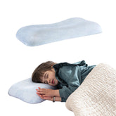 Bed Pillow For Kids, Baby Pillow For 2 Years To 8 Years, Sky Blue Color | Contour Memory Foam Soft Kids Pillow For Sleeping | Small Pillow - Kids Pillow For Girls & Boys - Pack Of 1