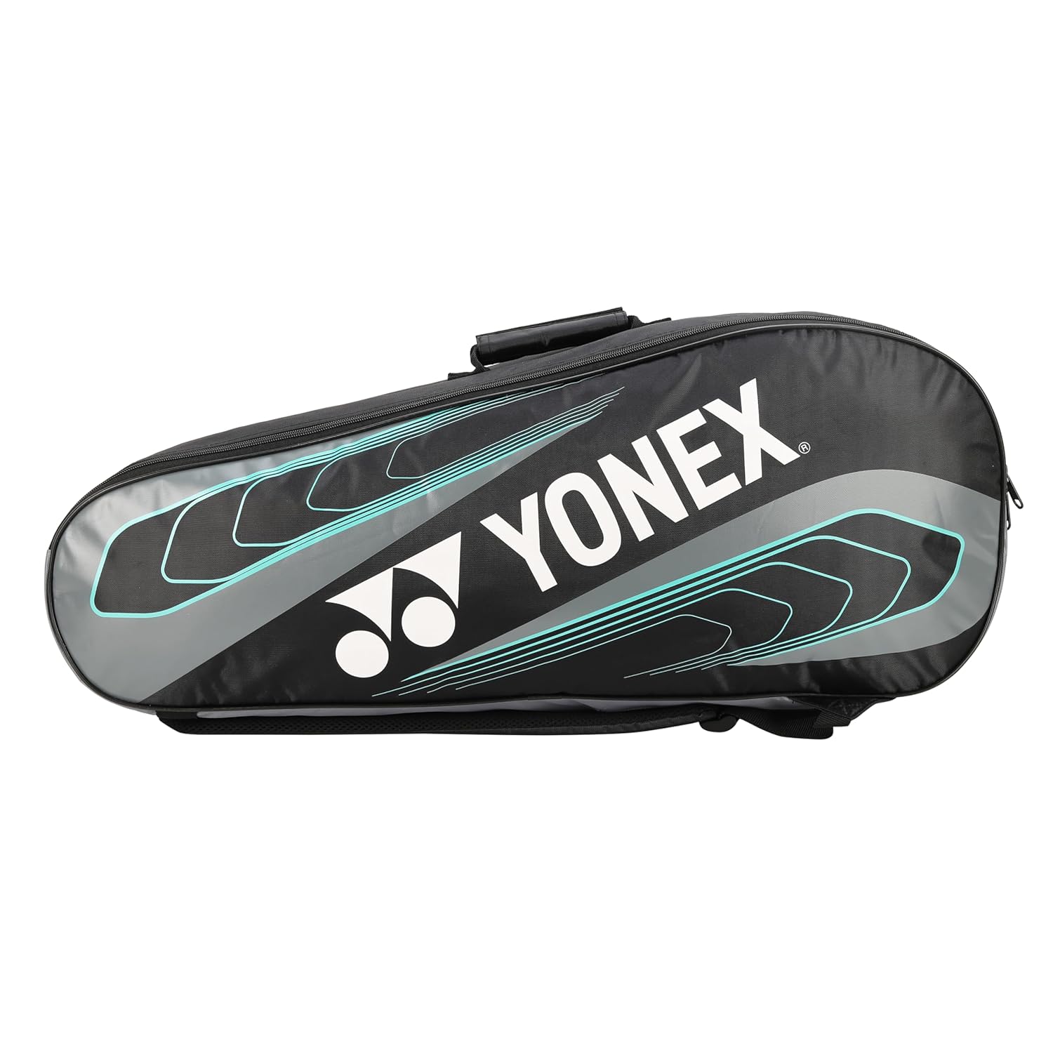 Yonex Badminton Racquet Bag 2326 T03R BT6, Colour - Black, Size - Large, Material - Polyurethane Yonex Badminton Racquet Bag 2326 T03R BT6, Colour - Black, Size - Large, Material - Polyurethane