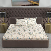 King Size Double Bedsheet With 2 Pillow Cover - 108 X 108 Inches, Multicolor | Skin Friendly Fabric For Everyday Comfort - Perfect Gifting For Wedding Anniversary