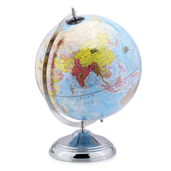 Globe12' Inch With Heavy Metal Base, Designed Specifically For Kids Learning, Office Table, Students Study & Kids Birthday Gift, Pack Of 1