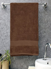 Bombay Dyeing Super Ultrx Zero Twist Plain Dyed Cotton Bath Towel 650 Gsm (Otter Brown)