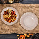 Flamingo Pink Ceramic Pasta Plates - 2 Pieces | Handcrafted Multi Purpose Ceramic Deep Plates, Snack Plates, Starter Plates - 7 Inch, Microwave Safe & Dishwasher Safe