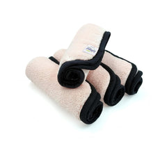 Softspun Microfiber Super Soft Hand & Face Wipes 300 Gsm Towel Set - 4 Piece (Light Pink)
