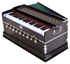 Best Harmonium With Cover - 9 Stopper, Churidar Bellow, 42 Keys, Two Reed (Bass-Male), 3 1/2 Octave, Kepler | Handmade Instrument