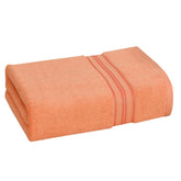 Cotton Bolls Textiles 100% Cotton Bath Towel 600 Gsm | Super Soft & Absorbent Quick-Dry Bath Towel Textured & Durable Cotton Towel (Coral)