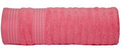 Casa Copenhagen Egyptian Cotton Elegance 1 Pcs Large Bath Towel 500 Gsm (Flamingo Pink)
