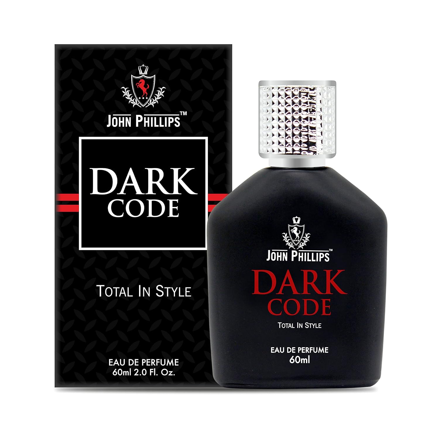 John Phillips Black Cherry 100ml 3.4 Fl.oz. & Dark Code Eau De Perfume 60ml 2 Fl.oz. | Combo Of 2 For Men John Phillips Black Cherry 100ml 3.4 Fl.oz. & Dark Code Eau De Perfume 60ml 2 Fl.oz. | Combo Of 2 For Men