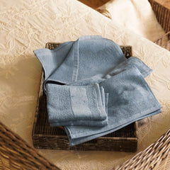 Pure Home + Living Sheared Face Towels 1300 Gsm | Ultra Soft, Absorbent, Quick Dry Towels For Facewash, Gym, Sports, Travel | Pack Of 8 (Indigo)