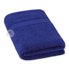 Roman Home Cotton Soft Bath Towel 500 Gsm (Dark Blue)