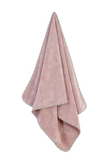 Spread Spain Microfiber Bath Towel 1200 Gsm | Extra Soft Plush & High Absorbent Bath Towel For Men & Women - Rose & Fashion Fruit (Pack Of 2)