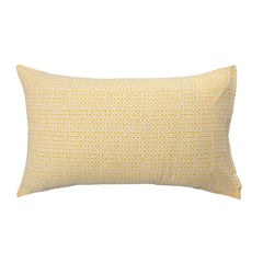Cotton Bedsheet Single Bed With 1 Pillow Cover - 55 X 88 Inches, Grey & Yellow | Breathable & Wrinkle Free-Super Soft Premium Brushed Glace Cotton Bedsheet
