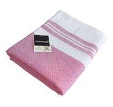 Padhumam Cotton Large Size Bath Towel 400 Gsm | Towels For Men & Women (Pink)