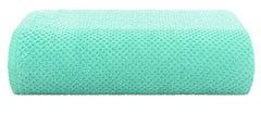 Casa Copenhagen Egyptian Cotton Popcorn 1 Pcs Large Bath Towel 500 Gsm (Aque Blue)