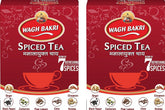 Wagh Bakri Premium Spiced Tea With 7 Refreshing Spices - Pack Of 2 X 250gm, 8.8 Ounce | Rich Color, Strong & Refreshing Taste, Awesome Aroma Chai Patti - Preservatives Free, Artificial Flavor Free