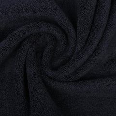 Grgrasp Thread That Bind Relations 100% Cotton Hand Towel 400 Gsm | Fully Absorvent & Quick Dry Towel (Navy Blue) - 2 Pcs