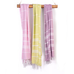 Haber Premium Basic Large Size 100% Cotton Towel 900 Gsm | Soft, Absorbent & Comfortable Quick Dry Bath Towels - Mixed Colour Except White (3 Pcs)