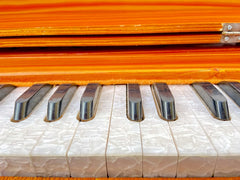 Musical Instrument Harmonium For Beginners & Professionals - 7 Stopper, Total 39 Keys, Two Reeds (Base- Male), Double Fold Bellow, 3 1/4 Octave