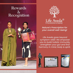 Life Aveda Arjuna Capsules Herbal Arjun Ki Chaal Bark, Ayurvedic Heart Health Support, Promotes Healthy Blood Pressure, Cholesterol Levels & Circulation | 60 Veg Capsules 100gm 0.2lbs