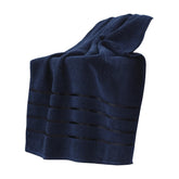 Spread Spain 100% Cotton Bath Towels 600 Gsm | Roman Bath Towel Large Size Soft, Fluffy & Absorbent - Navy Blue