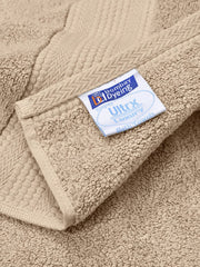 Bombay Dyeing Super Ultrx Zero Twist Plain Dyed Cotton Bath Towel 650 Gsm (Flax)