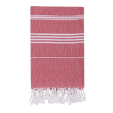 Rosslyn Bath/Beach Towel 350 Gsm | Ultra Soft, Absorbent & Quick Dry Bath Towel (Red) - 1 Pcs