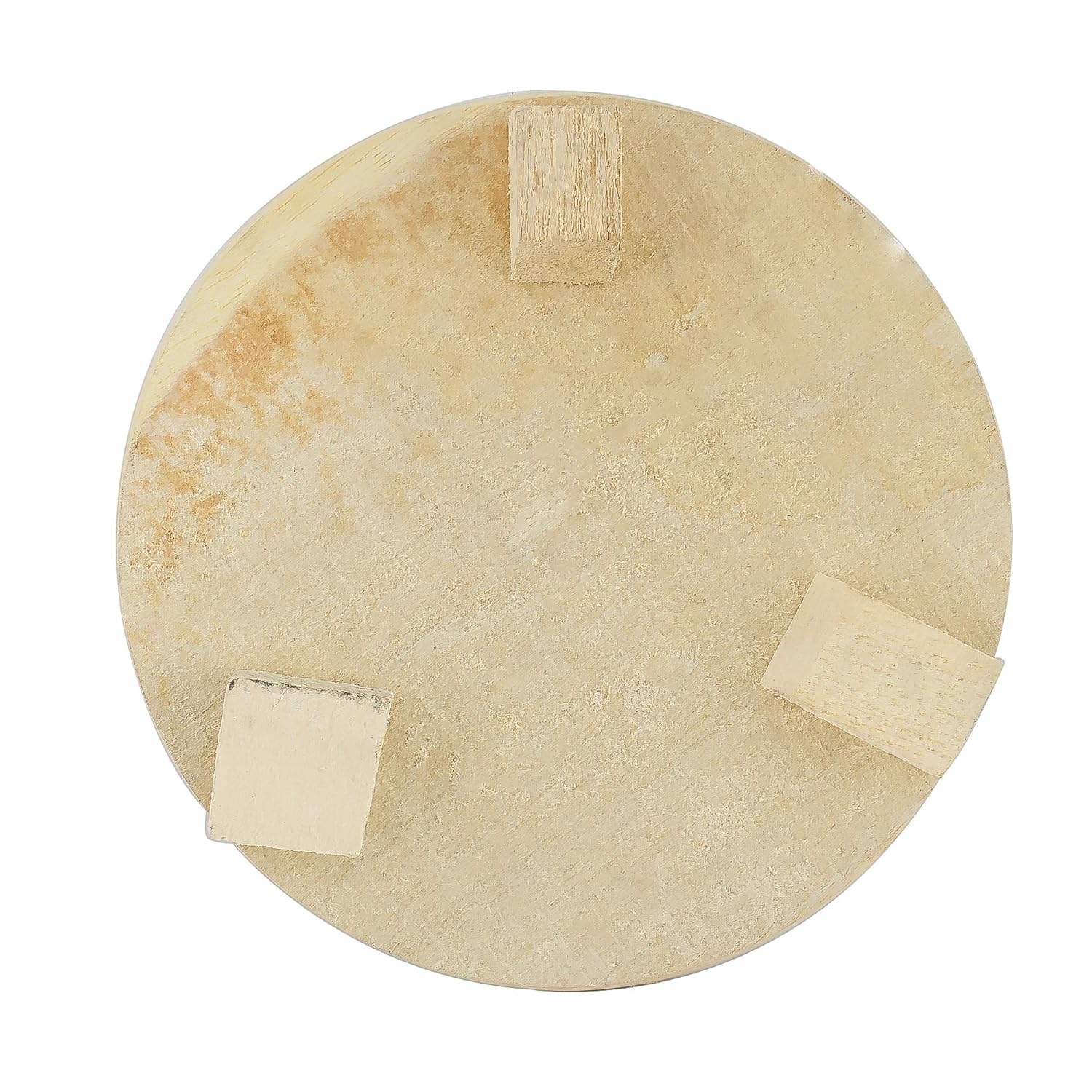Yellow Wooden Chakla Or Roti Maker Or Rolling Board Or Polpat - 9 Inch | Made In India & Handmade Yellow Wooden Chakla Or Roti Maker Or Rolling Board Or Polpat - 9 Inch | Made In India & Handmade