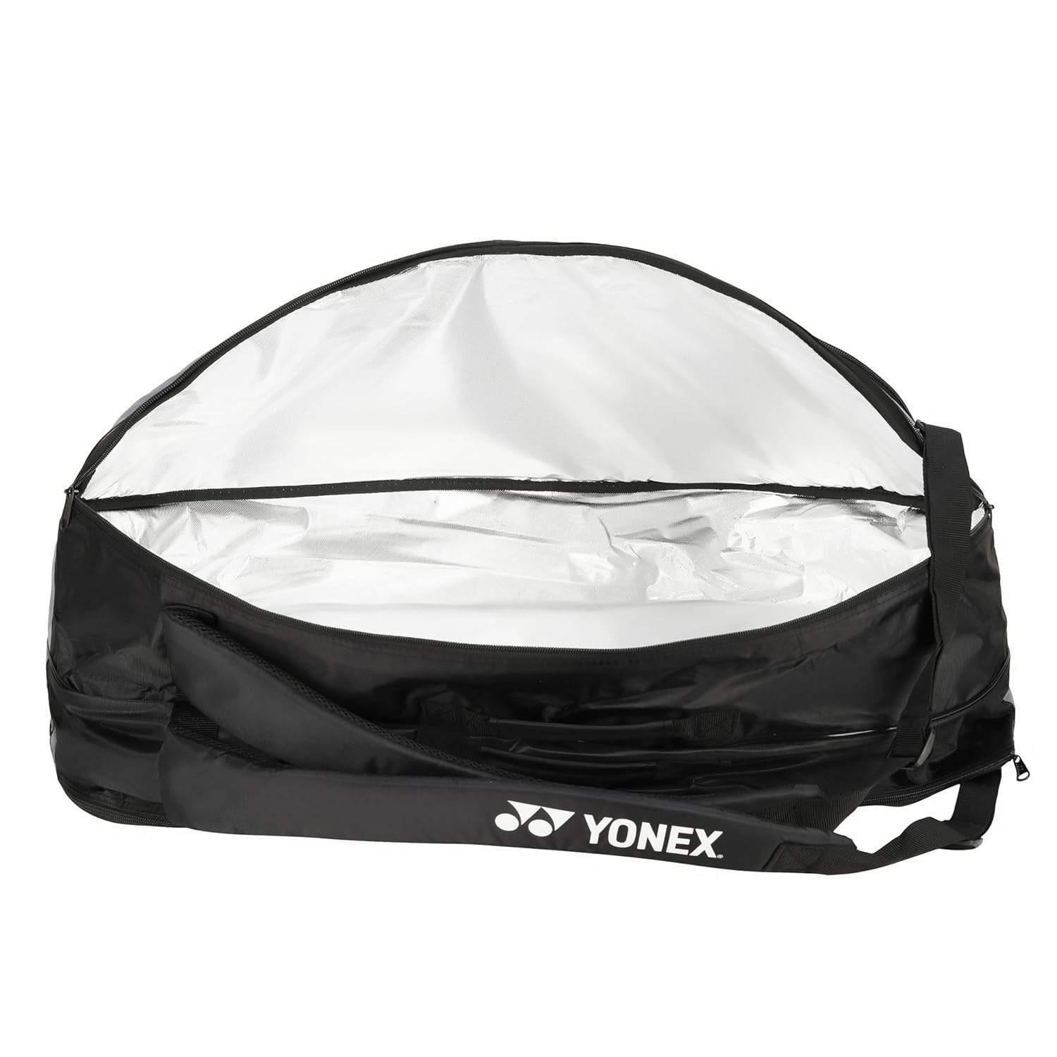 Yonex Badminton Racquet Bag 2326 T03 BT6, Colour - Black, Size - Large, Material - Polyurethane Yonex Badminton Racquet Bag 2326 T03 BT6, Colour - Black, Size - Large, Material - Polyurethane