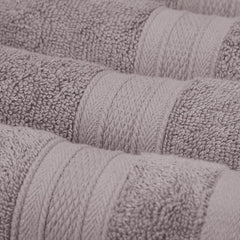 Trident Soft Comfort Air Rich Bath Towels 500 Gsm | 100% Cotton Towel, Super Soft, Highly Absorbent 12 Pieces - Charcoal