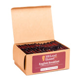 McLeod Russel 1869 English Breakfast Black Tea - 100gm, 3.5 Ounce, 50 Pyramid Tea Bags | Strong & Robust Blend Daily Black Tea - Loose Leaf Black Orthodox | Low Caffeine