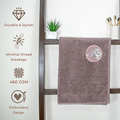 Akiko Home Prima Dream 100% Cotton Bath Towels 450 Gsm | Soft, Absorbent & Durable, Cotton Bath Towel | Pack Of 1 (Bluegrn)