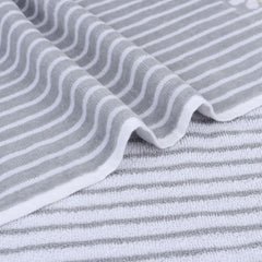 Brodloom Cotton 1 Bath Towel + 2 Hand Towels 950 Gsm | Ultra Soft, Quick Dry & Premium Gift Set Towel (Grey)