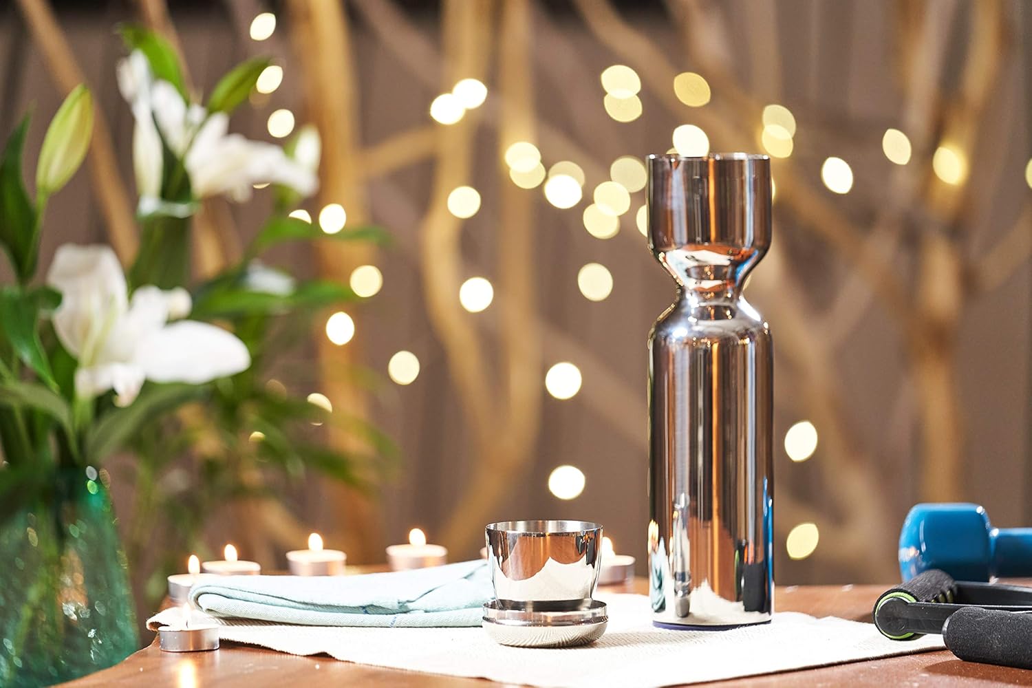 Chrome Stainless Steel Pitcher, 1050ml - Urban Series | Corporate Gifting For Diwali - Pop Up Contemporary & Sleek Design | Premium Gift Collection - Serve Ware & Tableware Chrome Stainless Steel Pitcher, 1050ml - Urban Series | Corporate Gifting For Diwali - Pop Up Contemporary & Sleek Design | Premium Gift Collection - Serve Ware & Tableware