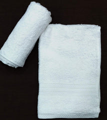 Bombay Dyeing Tulip 100% Soft Cotton Hand Towels 1200 Gsm (White) - Set Of 6