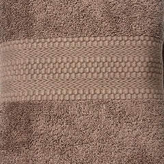 Stamio Cotton Bath Towel 600 Gsm | Two Ply Combed, Extra Soft & Absorbent Large Full Size Towels For Bathing, Home, Sports, Salon, Hotel Use (Brown)