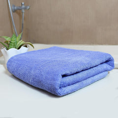 Heelium Bamboo Bath Towel | Lightweight & Quick Drying | Ultra Absorbent Towel 400 Gsm | Pack Of 4 - Iris, Grey
