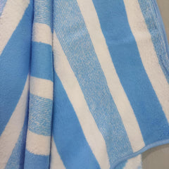 Cotton Bolls Textiles Microfiber Bath Towels | Soft Coral Fleece Towel With Hook Quick Dry Super Absorbent Bath Towel For Men & Women (Joy Blue)