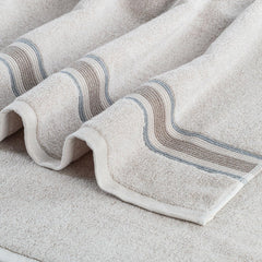 Spread Spain Water & Soil Bath Towel 550 Gsm | Luxurious Blend Of Cotton & Bamboo Fiber Bath Towel Ultra-Absorbent, Quick-Drying & Skin-Friendly (Beige)
