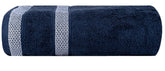 Casa Copenhagen Egyptian Cotton Waffle Large Size Bath Towel 500 Gsm (Navy Blue)
