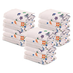 Kuber Industries Face Towel 200 Gsm | Cotton Easily Washable Travel Friendly Pocket Towels & Gym Napkins | Pack Of 18 (Assorted)