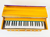 Musical Instruments Harmonium With Carry Bag - 7 Stopper, Double Bellow, 39 Keys, Two Reeds (Base- Male), 3 1/4 Octave | Tuning 440 Standard Pitch