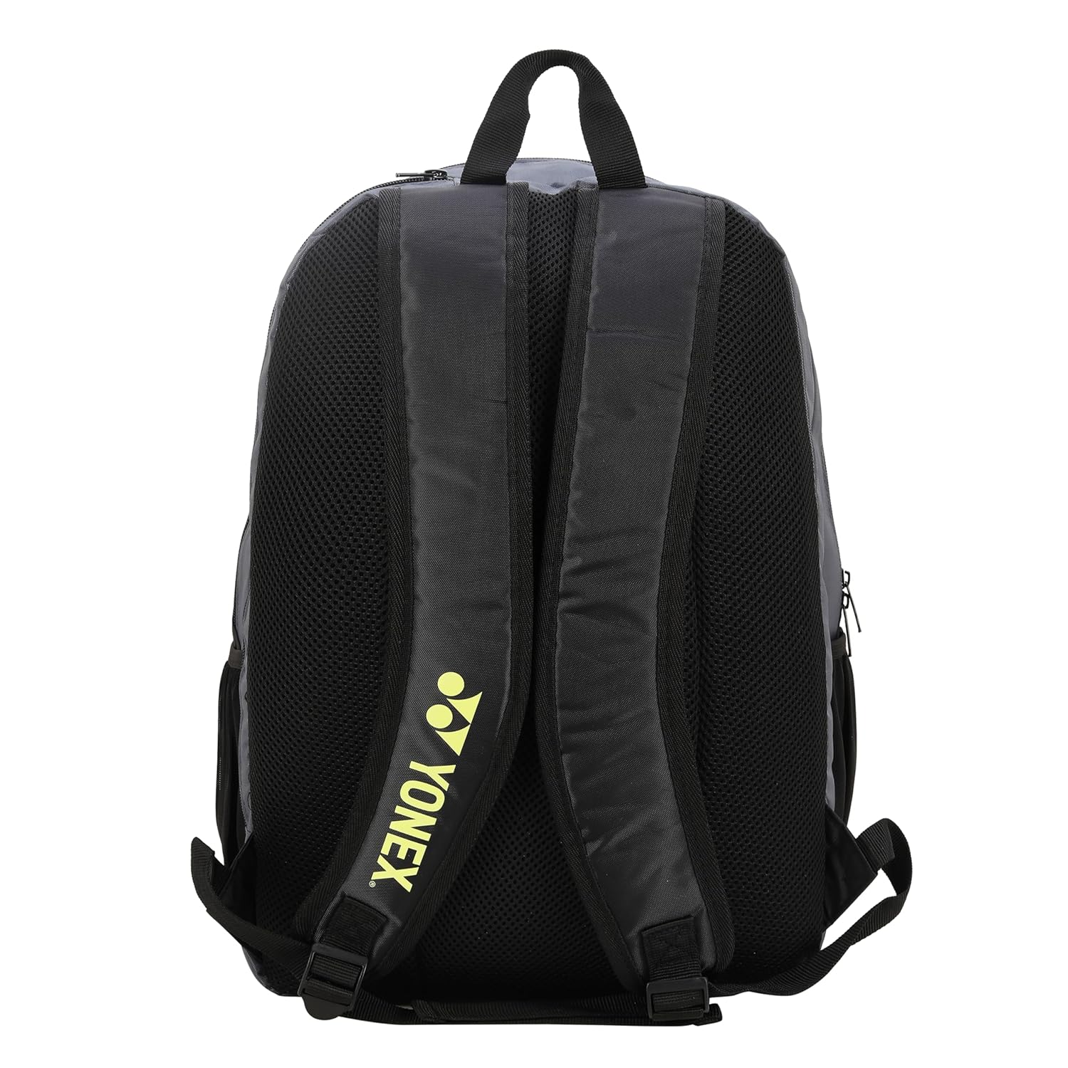 Yonex Badminton Backpack 2312 T02, Material - Polyurethane, Colour - Black Light Lime Yonex Badminton Backpack 2312 T02, Material - Polyurethane, Colour - Black Light Lime