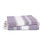 Lane Linen Large Pool Xl Beach Towel 699 Gsm | Pre-Washed No Shrink Quick Dry Oversized Beach Towels, Stylish Beach Towel For Women - Regal Orchid (2 Pack)